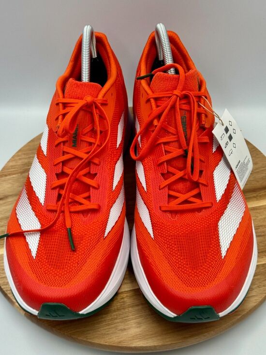ADIDAS Adizero SL2 Miami Hurricanes Shoes Men 14 Orange Collegiate Pack JQ0240 main image 10